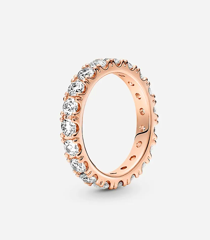 Anillo de eternidad Sparkling Row